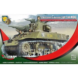 Le D��barquement de Normandie Light Tank M3A3,