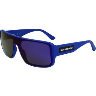 Karl Lagerfeld Unisex KL6129S 454 Solbriller Injiceret Blå Blå Maske Normal Normal