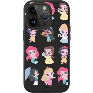 iPhone 14 Pro RhinoShield SolidSuit Håndværker Cover m. Disney Princess - Chibi Style