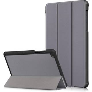 Samsung Galaxy Tab A 8.0 (2019) - Hard Case Tri-Fold Cover m. Ståfunktion - Grå