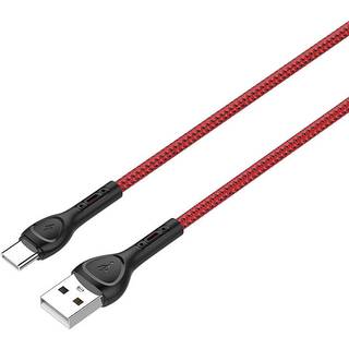 LDNIO LS482 2m USB-C Kabel - Rød