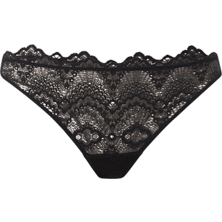Understatement | Lace Thong - Black