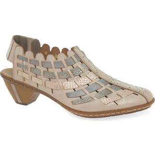 Rieker Anna Flet damesko - (Beige, str. 40,)