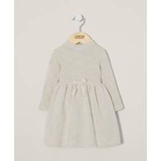 Mamas & Papas Cream Strikket Sløjfe 100% Bomuld Kjole9 - 12 måneder (74 - 80cm)
