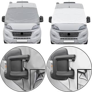 Frontrudedækken Til Fiat Ducato (X290) Årg. 2014-> - Grå UV-bestandig