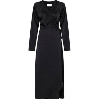 Nakisa Heavy Sateen Kjole, Black, 34