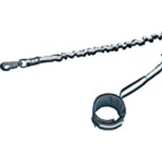 Joggingline elastic m/håndrem - Black - L: 100/150 cm