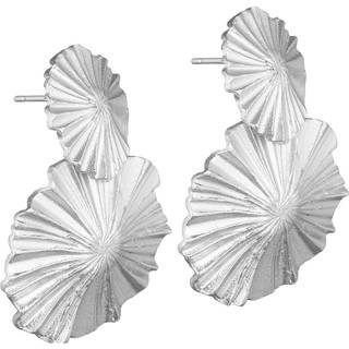 Statement Øreringe, Silver Plated