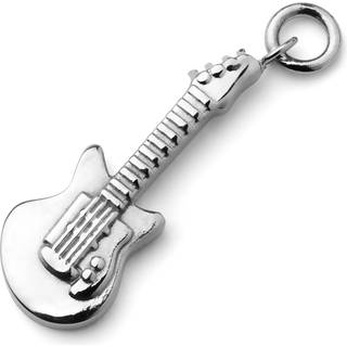 Sølvfarvet Titanium Guitar Vedhæng