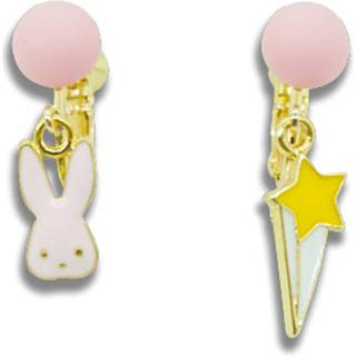 Milk x Soda Bubbles the bunny øreringe til børn m. skruelås