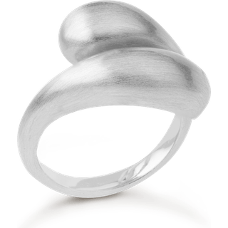 ByBiehl Ocean Flow Duo Ring i sølv - Str. 58