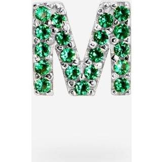 IX M Green Earring Silver