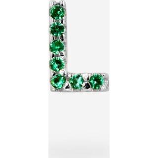IX L Green Earring Silver
