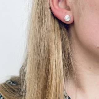 LINE COIN 8 MM. | SILVER