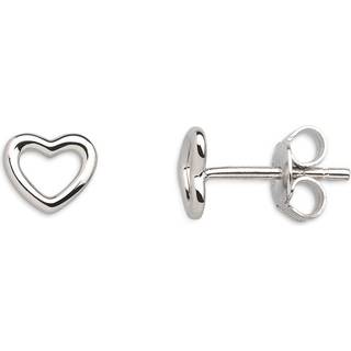 XENOX Ohrstecker - Heartbeat - XS1759 - silber