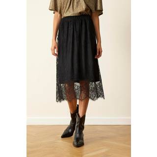 In Front Paula Skirt Nederdele 15938 Sort (LARGE)