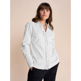 Mos Mosh Mmsybel Satin Shirt Skjorter 157840 White (M)