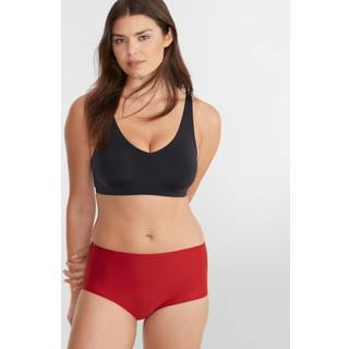Chantelle Soft Stretch Full Brief - Red - One Size