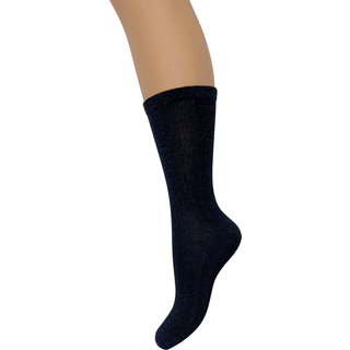 5-pak Decoy sorte strømper til piger-32-35