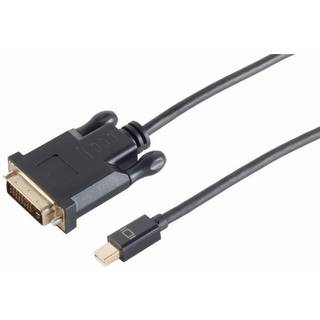 Mini Displayport til DVI kabel - 4K/30Hz Ultra HD - 1 m