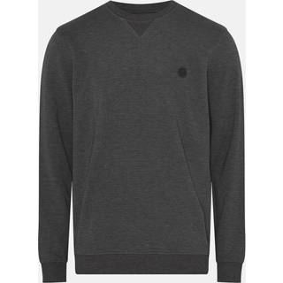 Sweatshirt med logo | Bambusviskose | Mørk grå