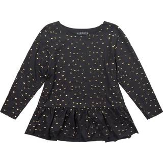 Liberté Ami - Ltalma-Ls-Frill-Tshirt (Kids) - Black Gold Dot 2