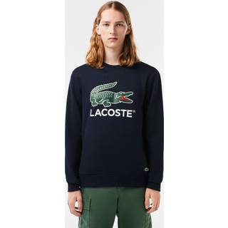 LACOSTE Herren Sweatshirt blau Logo und Motiv