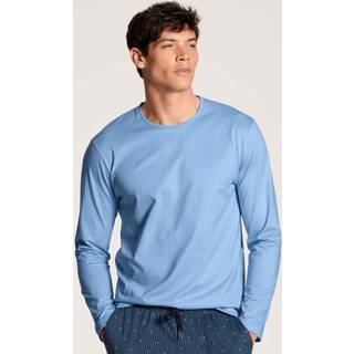 Calida Remix Basic Shirt Long Sleeve - Lightblue - Medium