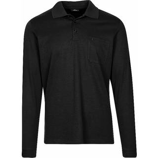 RAGMAN Herren Polo-Shirt schwarz