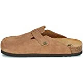 Fae Suede Clogs, Taupe, 37