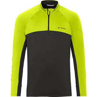 Vaude Virt Qzip L/S Shirt II Longsleeve Herrer størrelse L farve sort/grøn