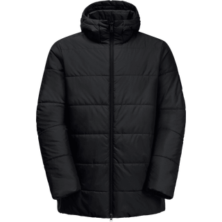 Jack Wolfskin Men's Deutzer Long Jacket Black, XL