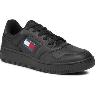 Tommy Hilfiger Black Polyester Sneakers
