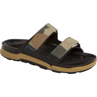 Birkenstocktil mænd. 1024591 Atacama-sandaler i læder, grøn, brun (44), Fast, Ingen, Casual
