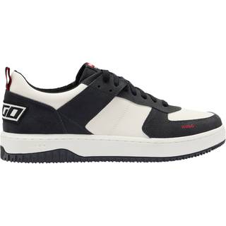 HUGO Herren Sneaker grau Glattleder