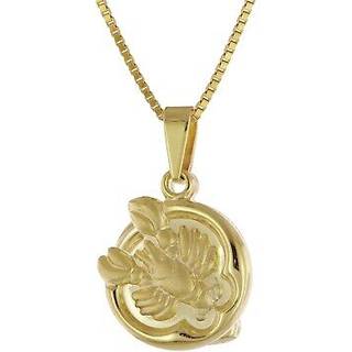 trendor 41088-7 Krebs Sternzeichen Gold 333/8K mit goldplattierter Kette