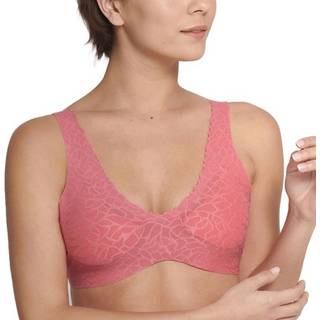 Sloggi ZERO Feel Lace 2.0 Bralette - Pink - Large * Kampagne *