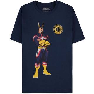 MY HERO ACADEMIA - Navy All Might Quote - Men's T-shirt (XS)