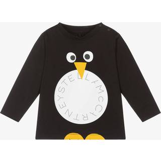 Stella McCartney Kids Printed cotton top - black - M 6