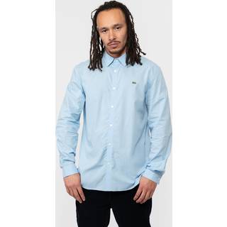 LACOSTE Herren Hemd blau Slim Fit