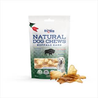 Frigera Natural Dog Chews Bøffelører 250gr -