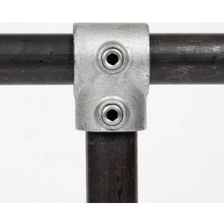 Clarrods Clamps CL101 kort T-stykke, Ø48,3 mm