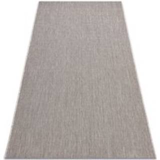 Sisaltæppe SISAL FLOORLUX 20580 glat, forenet, enfarvet - sølv / sort 120x170 cm