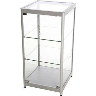 Glasvitrine Counter Solo Sølv