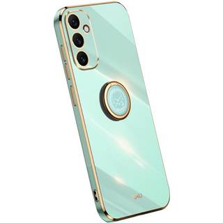 SKALO Samsung A34 5G XINLI TPU Cover med ring - Turkis