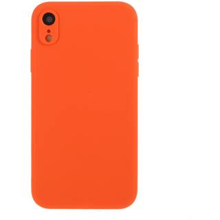 iPhone XR Silikone Bagside Cover - Orange