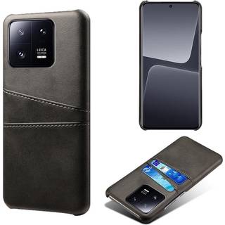 SKALO Xiaomi 13 Pro 5G PU-læder Kortholder Cover - Sort