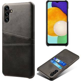 SKALO Samsung A34 5G PU-læder Kortholder Cover - Sort