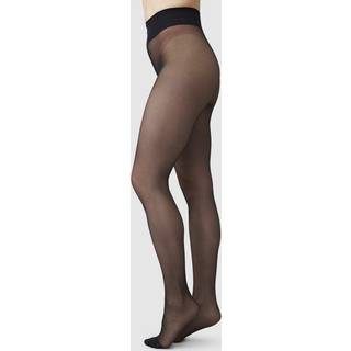 Swedish Stockings Malva Ladder Resistant Tights XL - Black - XL