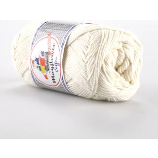 Mayflower JUNIOR Cotton 8/4 1444 Mørk lilla Indhold: 100% Bomuld Vægt/længde: 50 gram = ca. 170 meter Anbefalede pinde: 3.0 - 3.5 mm Anbefalede hæklenål: 2.5-3.0 mm Strikkefasthed: 28 m Maskinvask 60ºC / Tørres fladt.